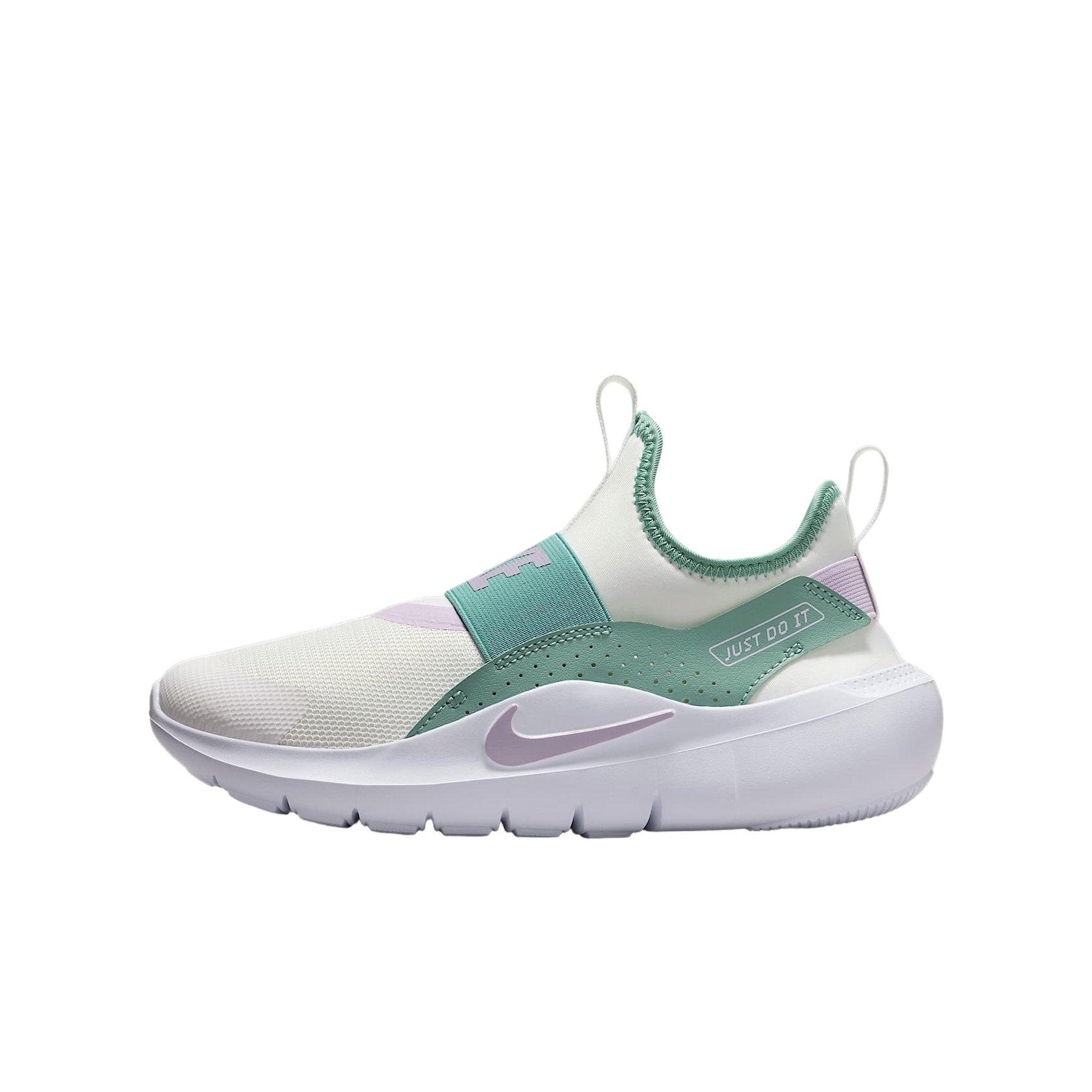 Nike Flex Runner 4 Grade School Girls' "Summit White/Cannon/Doll" Running Shoe
