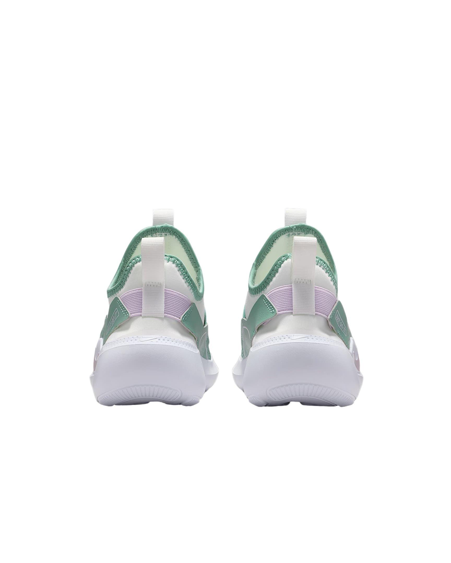 Nike Flex Runner 4 Grade School Girls' "Summit White/Cannon/Doll" Running Shoe