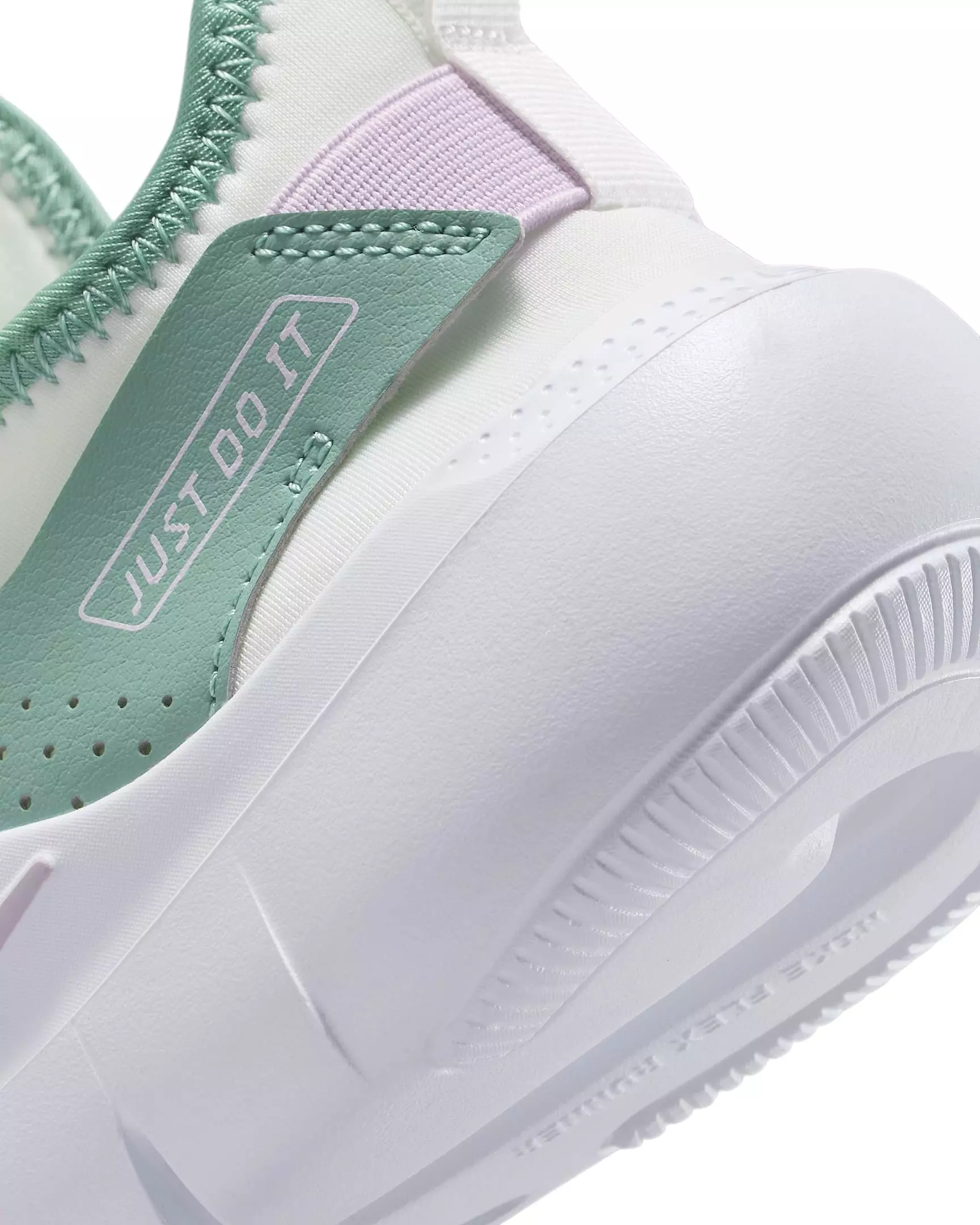 Nike Flex Runner 4 "Summit White/Cannon/Doll" Grade School Girls' Running Shoe - WHITE/CANNON/DOLL