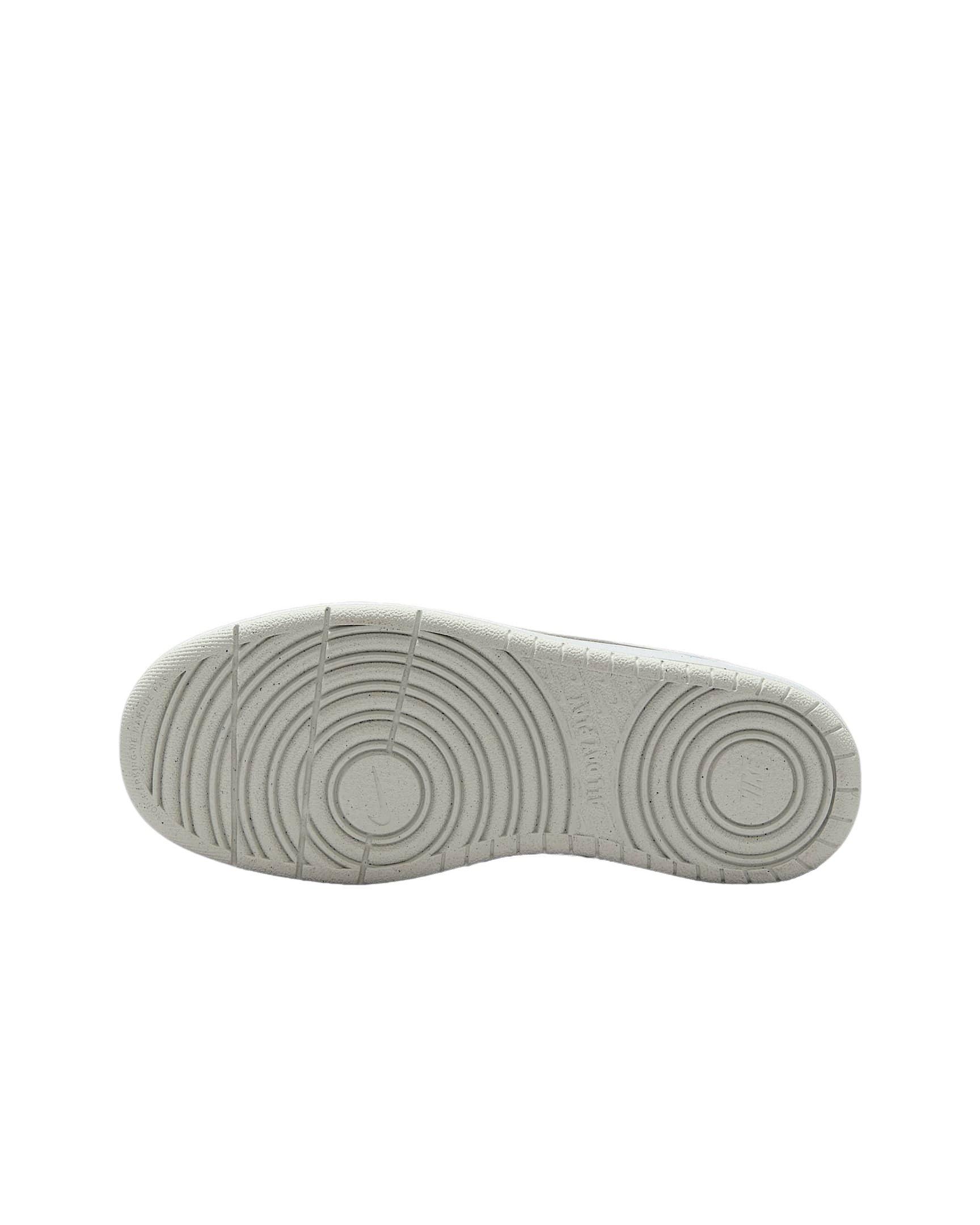 Nike Court Borough Low Recraft Grade School Boys' "Summit White/Cobalt Pulse/White/Vast Grey" Shoe