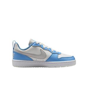 Nike Court Borough Low Recraft "Summit White/Cobalt Pulse/White/Vast Grey" Grade School Boys' Shoe