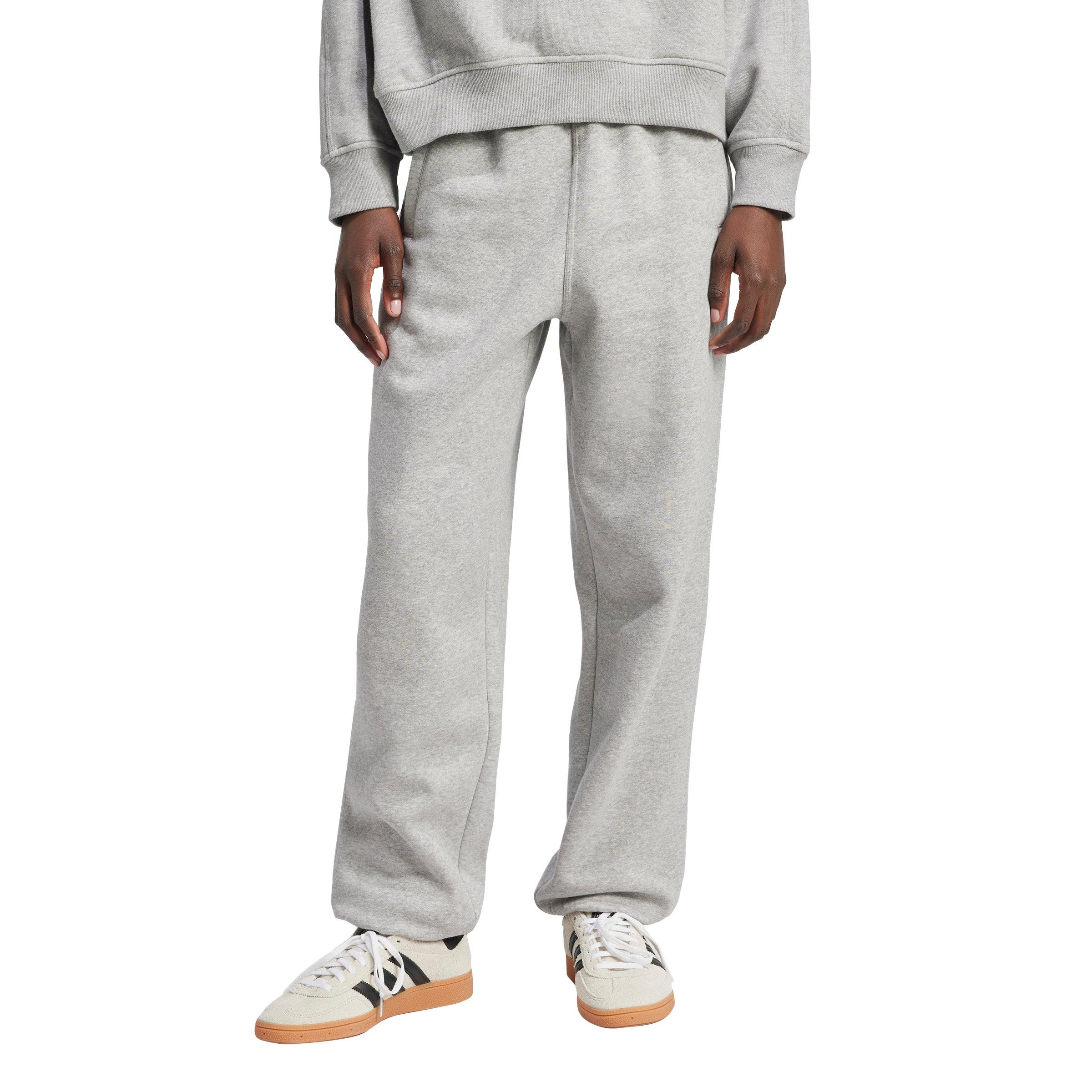 adidas Women's Originals Essentials Fleece Loose Joggers - Grey - GREY Thumbnail View 1