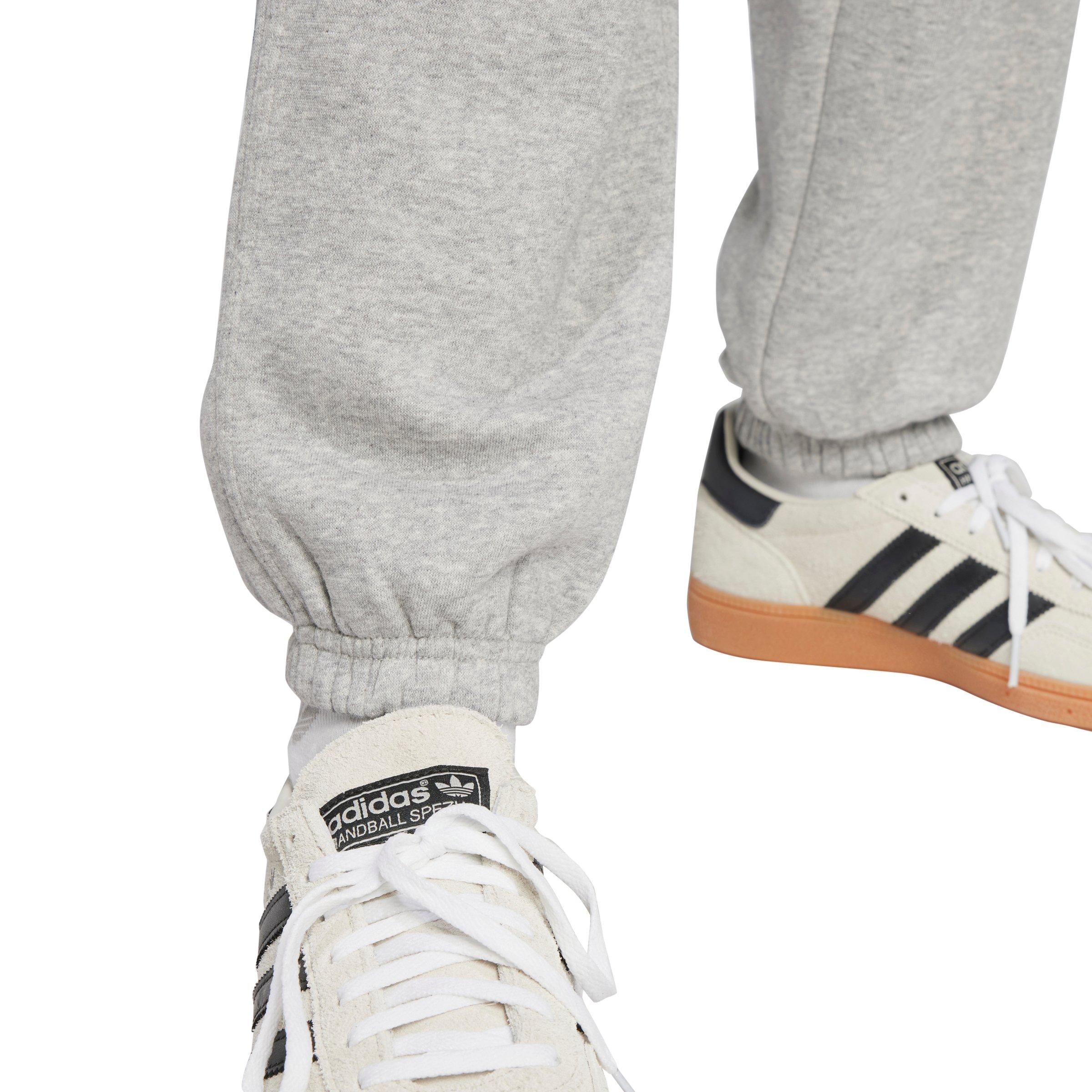 adidas Women's Originals Essentials Fleece Loose Joggers - Grey - GREY Thumbnail View 4