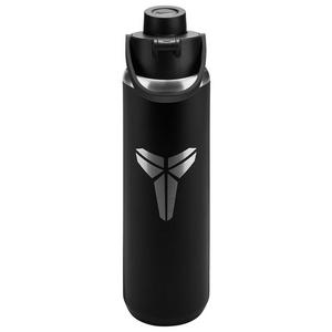 Nike Stainless Steel Recharge 24oz Chug Water Bottle - Black/Silver - BLACK/SILVER