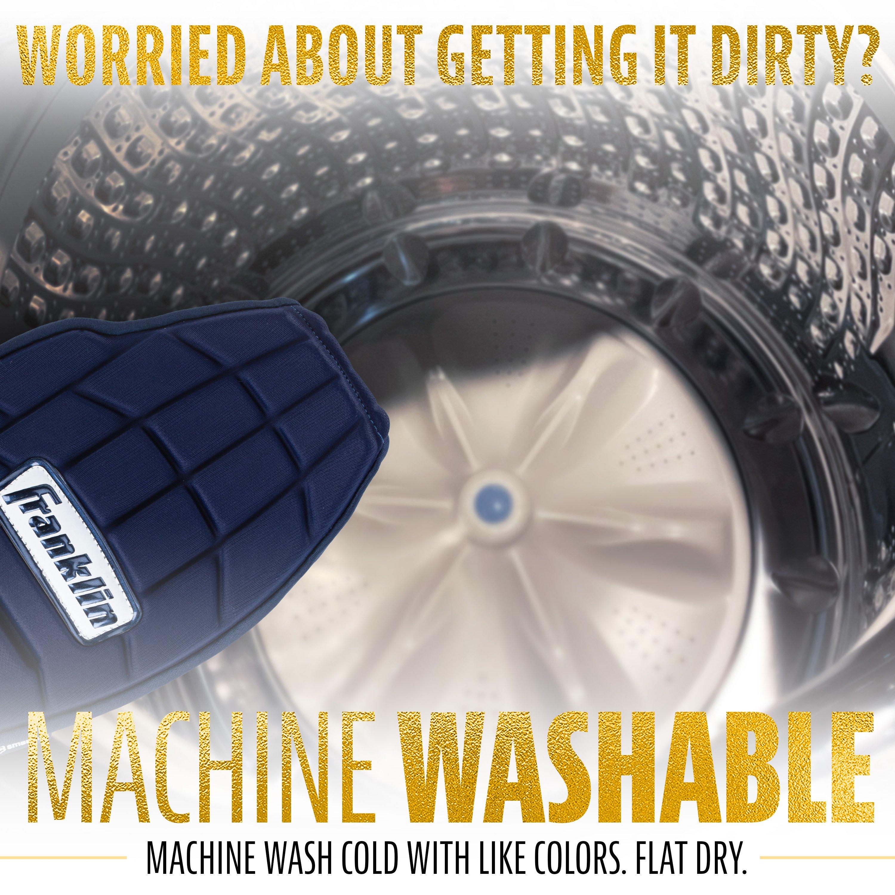 Franklin Sports MLB Youth CFX Slider PRT Protective Sliding Glove - Navy - NAVY Thumbnail View 7