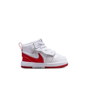 Jordan 1 Mid RM EasyOn "White/Black/University Red" Infant Boys' Shoe