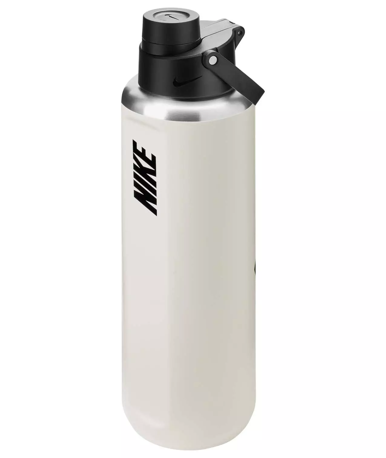 Nike Stainless Steel Recharge 32oz Chug Water Bottle - Off-White/Black - OFF-WHITE/BLACK