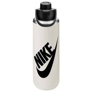 Nike Stainless Steel Recharge 32oz Chug Water Bottle - Off-White/Black - OFF-WHITE/BLACK