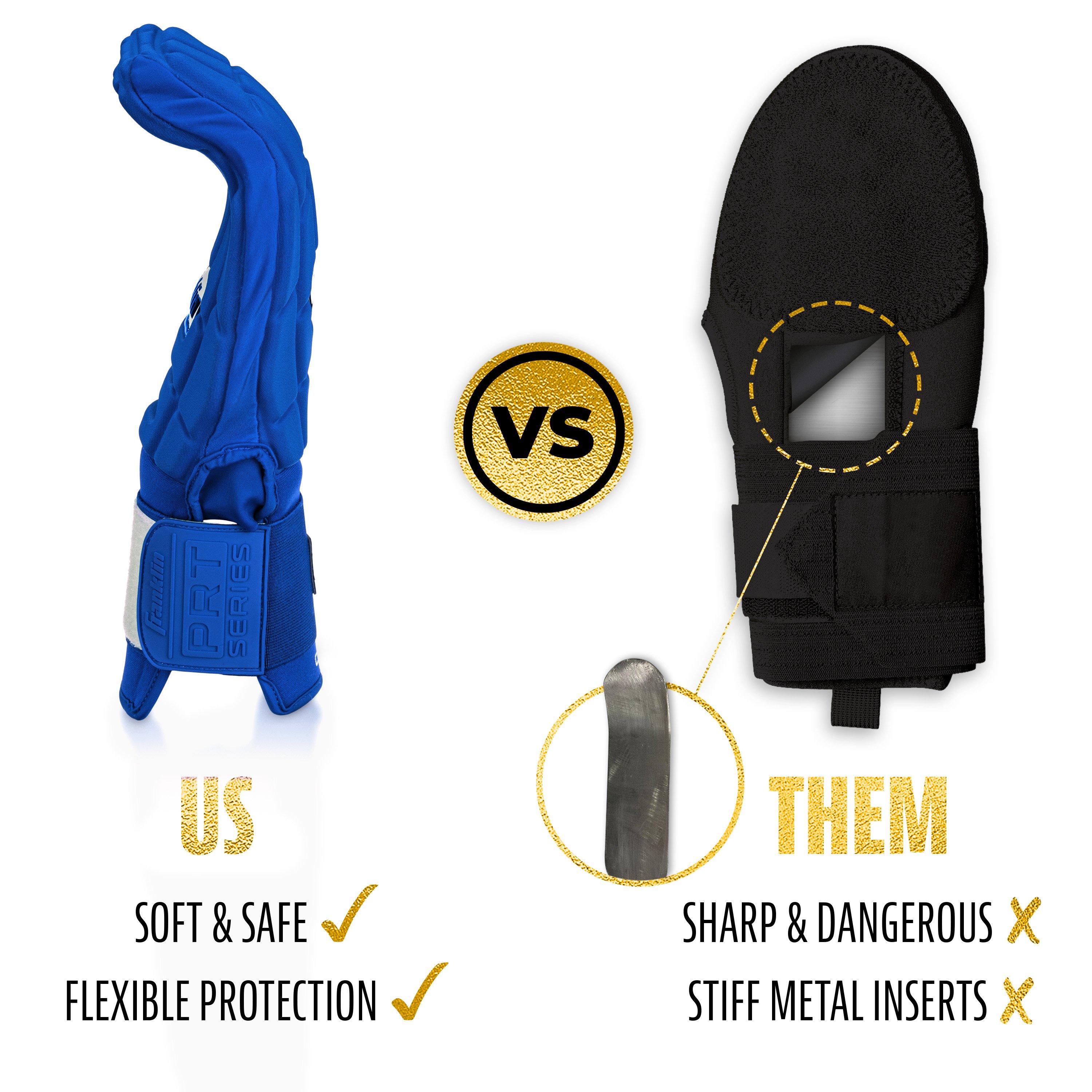 Franklin Sports MLB Youth CFX Slider PRT Protective Sliding Glove - Royal - ROYAL Thumbnail View 5