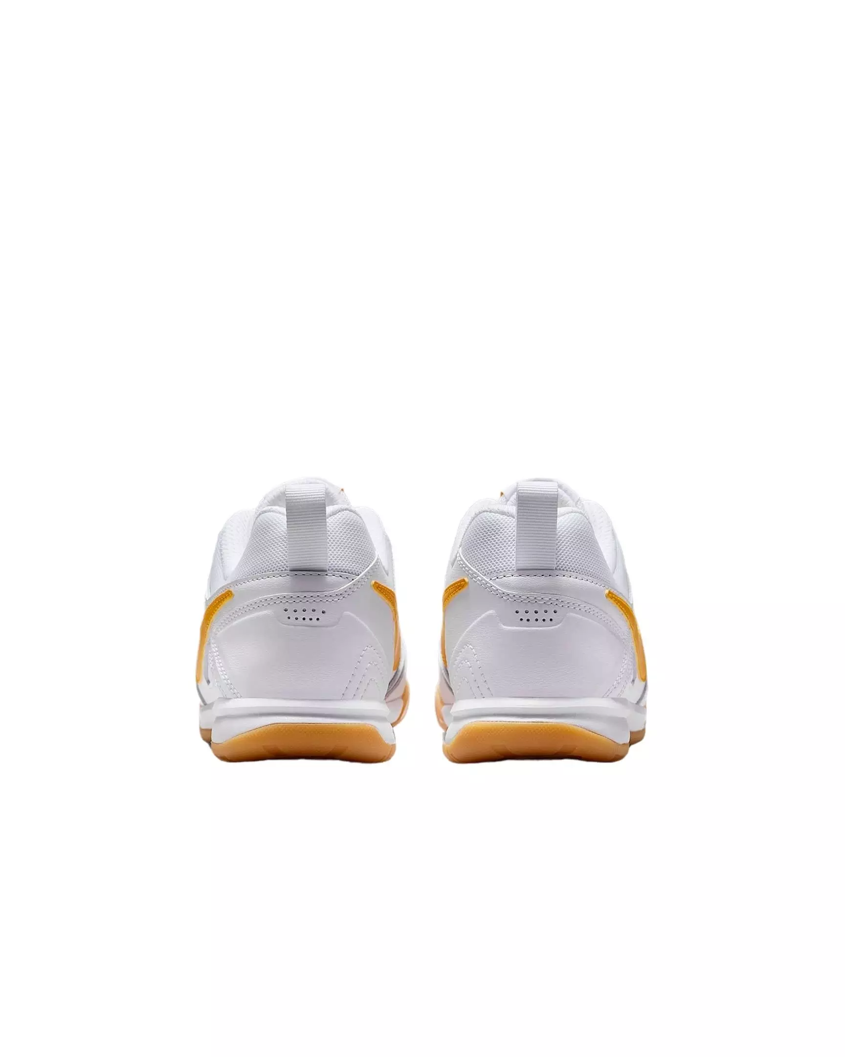 Nike Gato "White/Gum Yellow/University Gold" Grade School Boys' Shoe - WHITE/YELLOW/GOLD