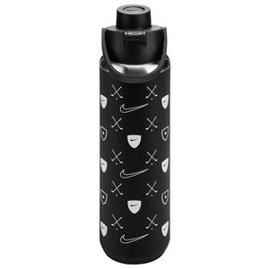 Nike Stainless Steel Recharge 32oz Chug Water Bottle - Black/White - BLACK/WHITE