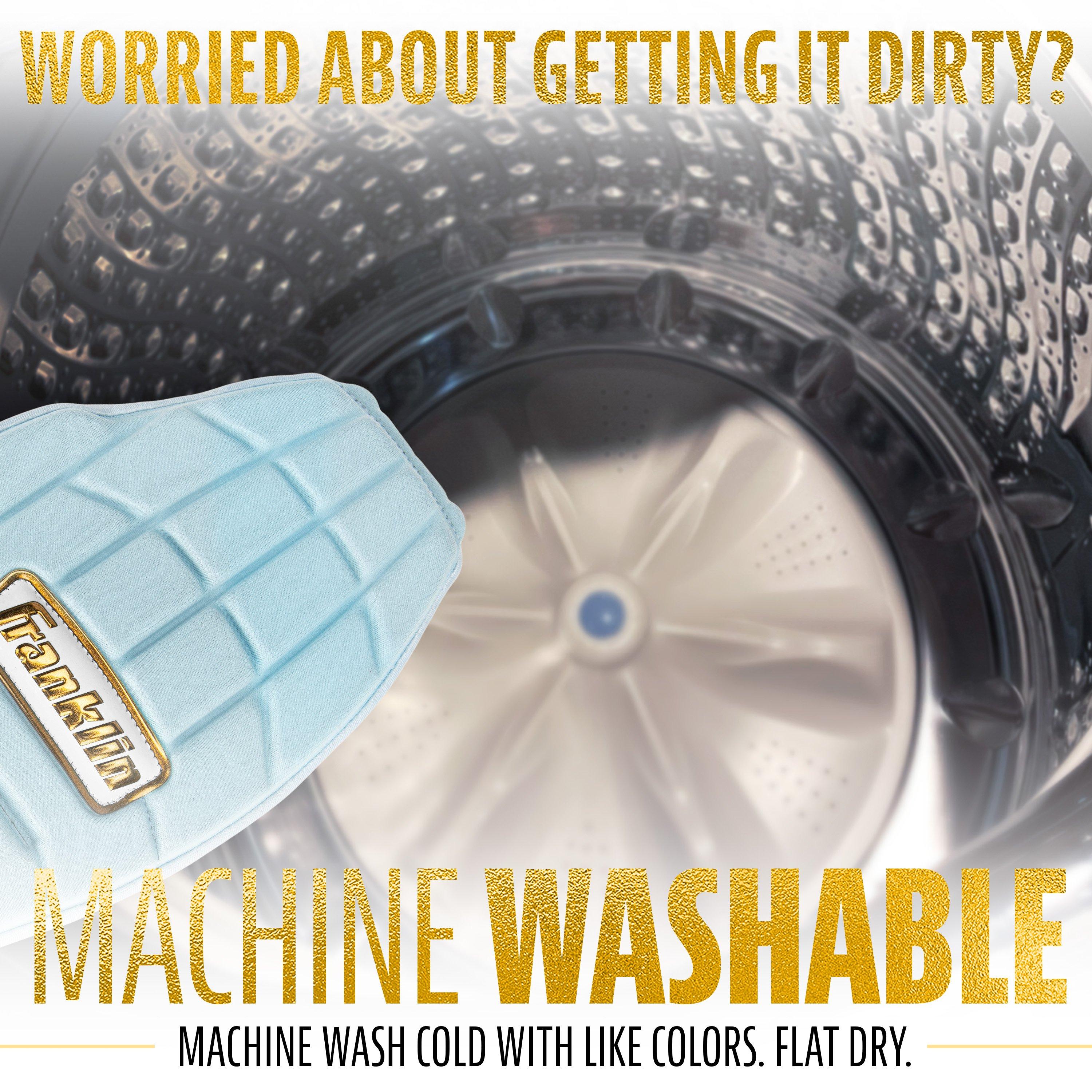 Franklin Sports MLB Youth CFX Slider PRT Protective Sliding Glove - Carolina Blue - CAROLINA BLUE Thumbnail View 7