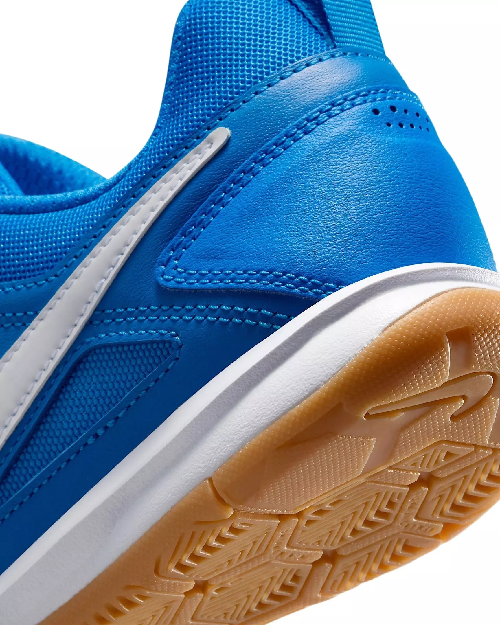 Nike Gato "Photo Blue/Gum Yellow/White" Grade School Boys' Shoe - BLUE/GUM/WHITE