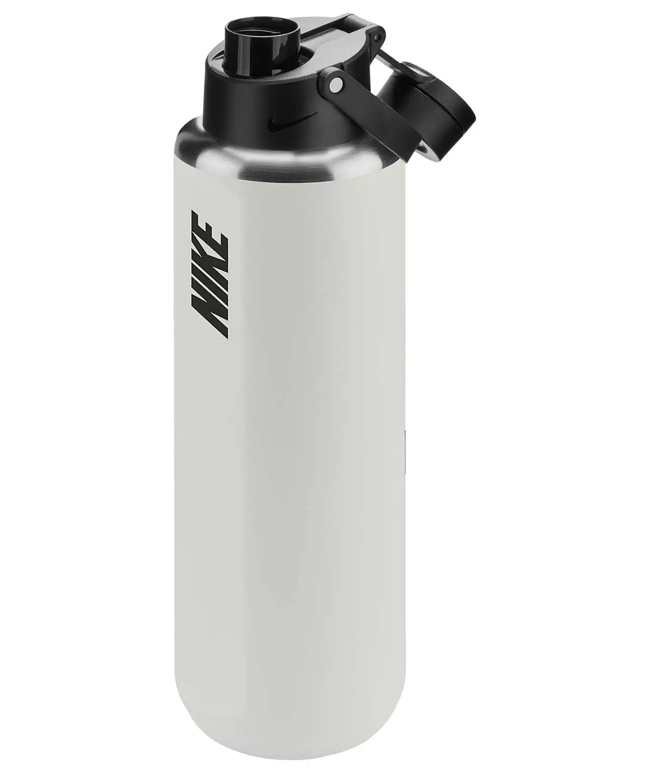 Nike Stainless Steel Recharge 32oz Chug Water Bottle - White/Black - WHITE/BLACK