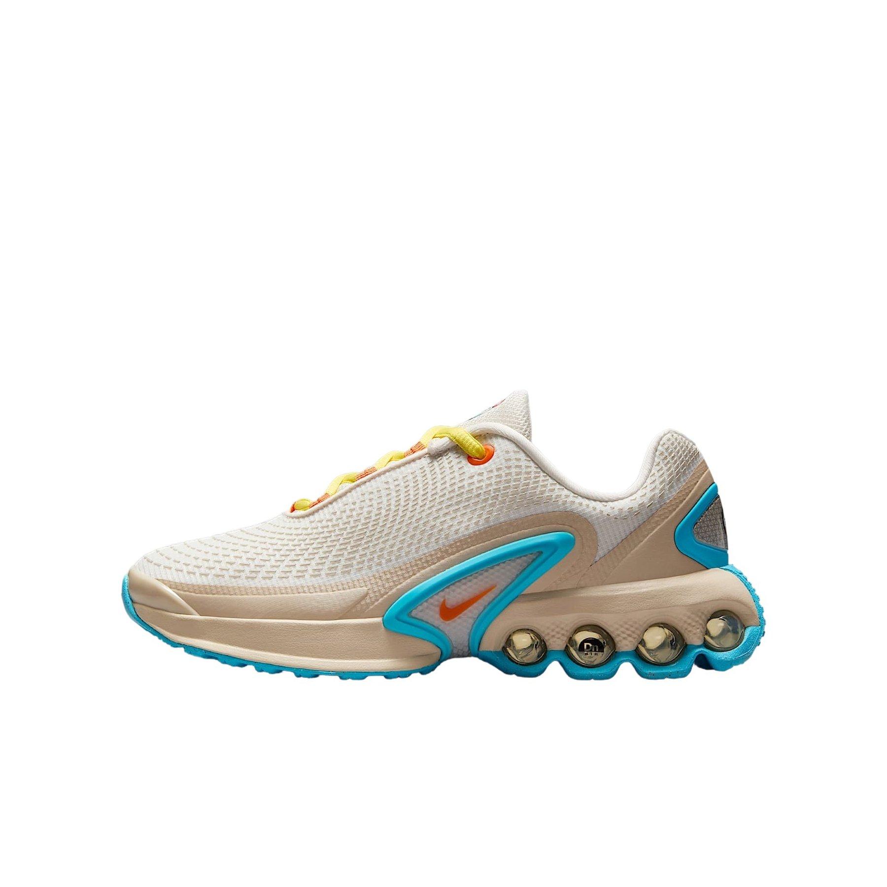Nike Air Max Dn Grade School Boys' "Phantom/Sanddrift/Baltic Blue/Safety Orange" Shoe