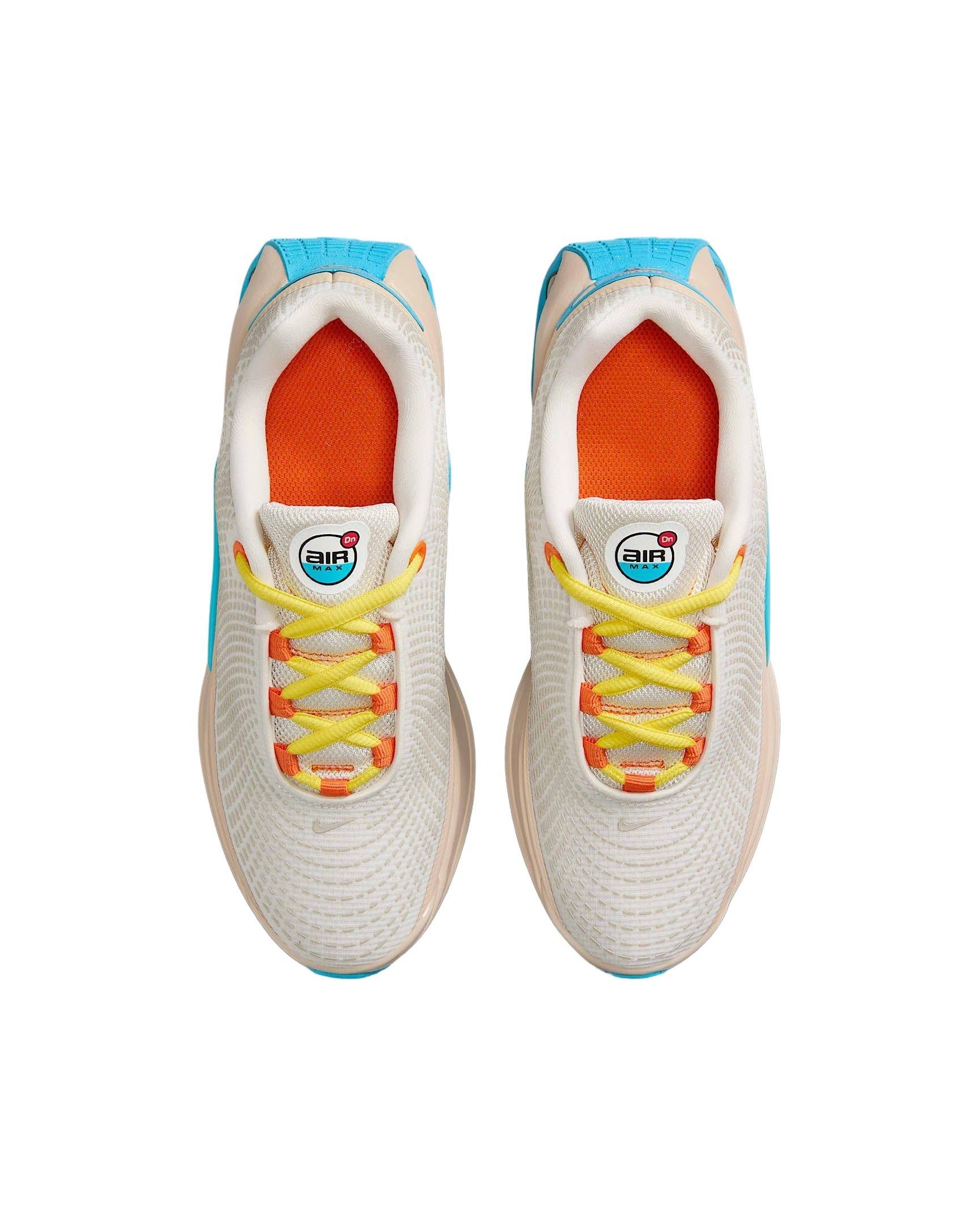 Nike Air Max Dn Grade School Boys' "Phantom/Sanddrift/Baltic Blue/Safety Orange" Shoe