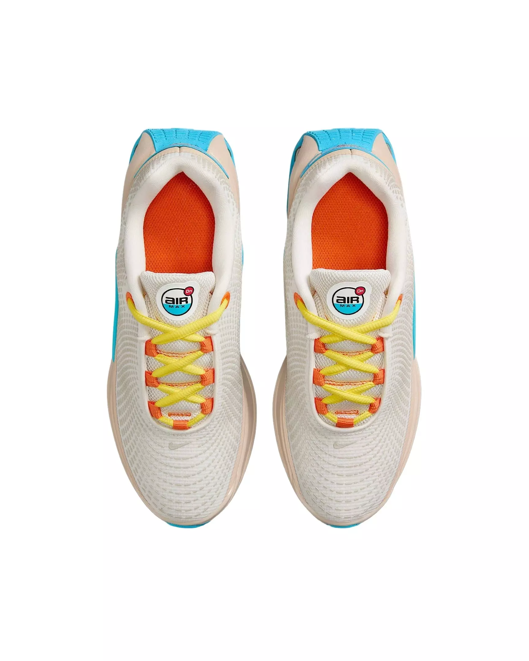 Nike Air Max Dn "Phantom/Sanddrift/Baltic Blue/Safety Orange" Grade School Boys' Shoe - PHANTOM/SANDDRIFT/BLUE/ORANGE