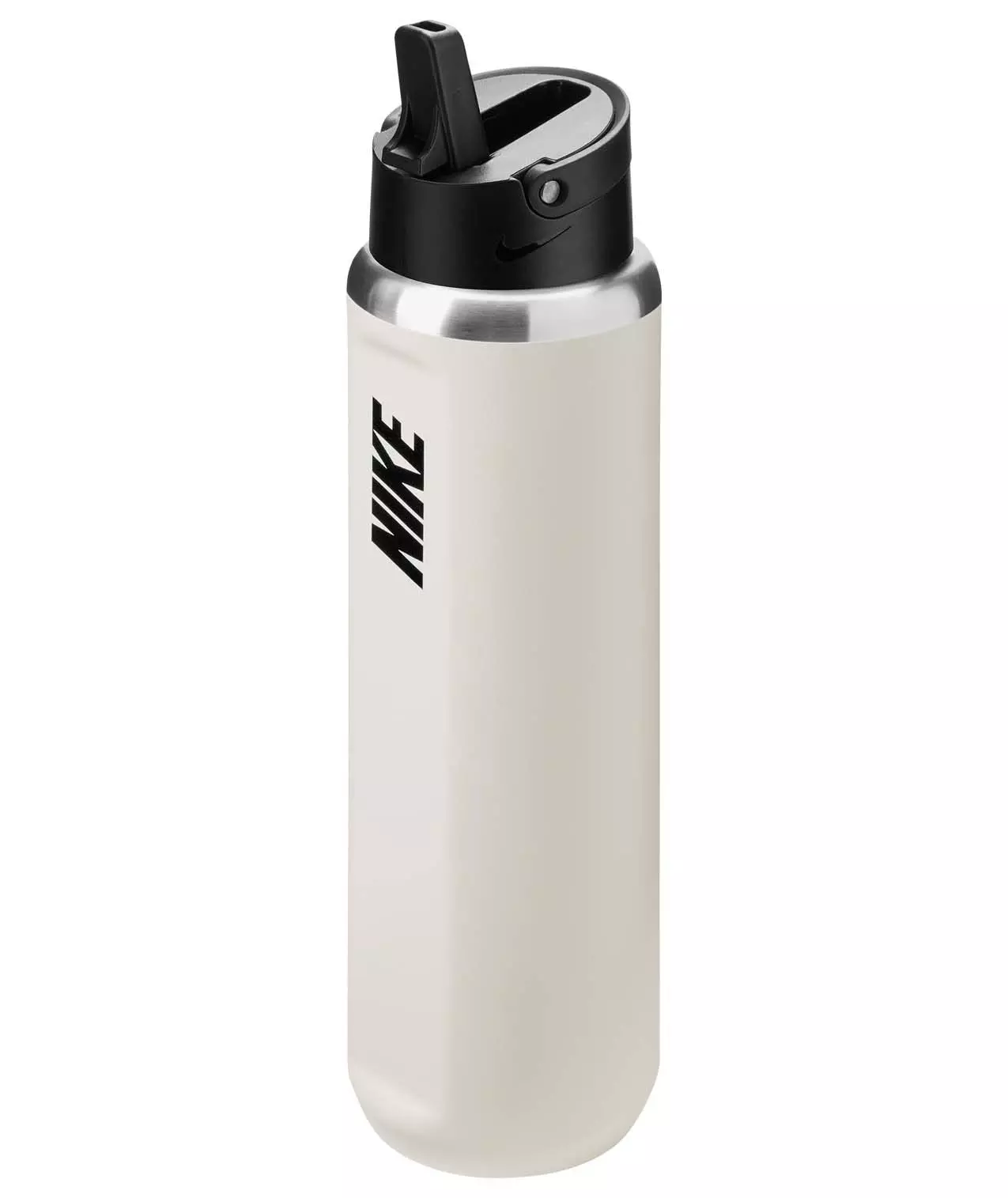 Nike Recharge Stainless Steel 24oz Straw Water Bottle - Off-White/Black - OFF-WHITE/BLACK