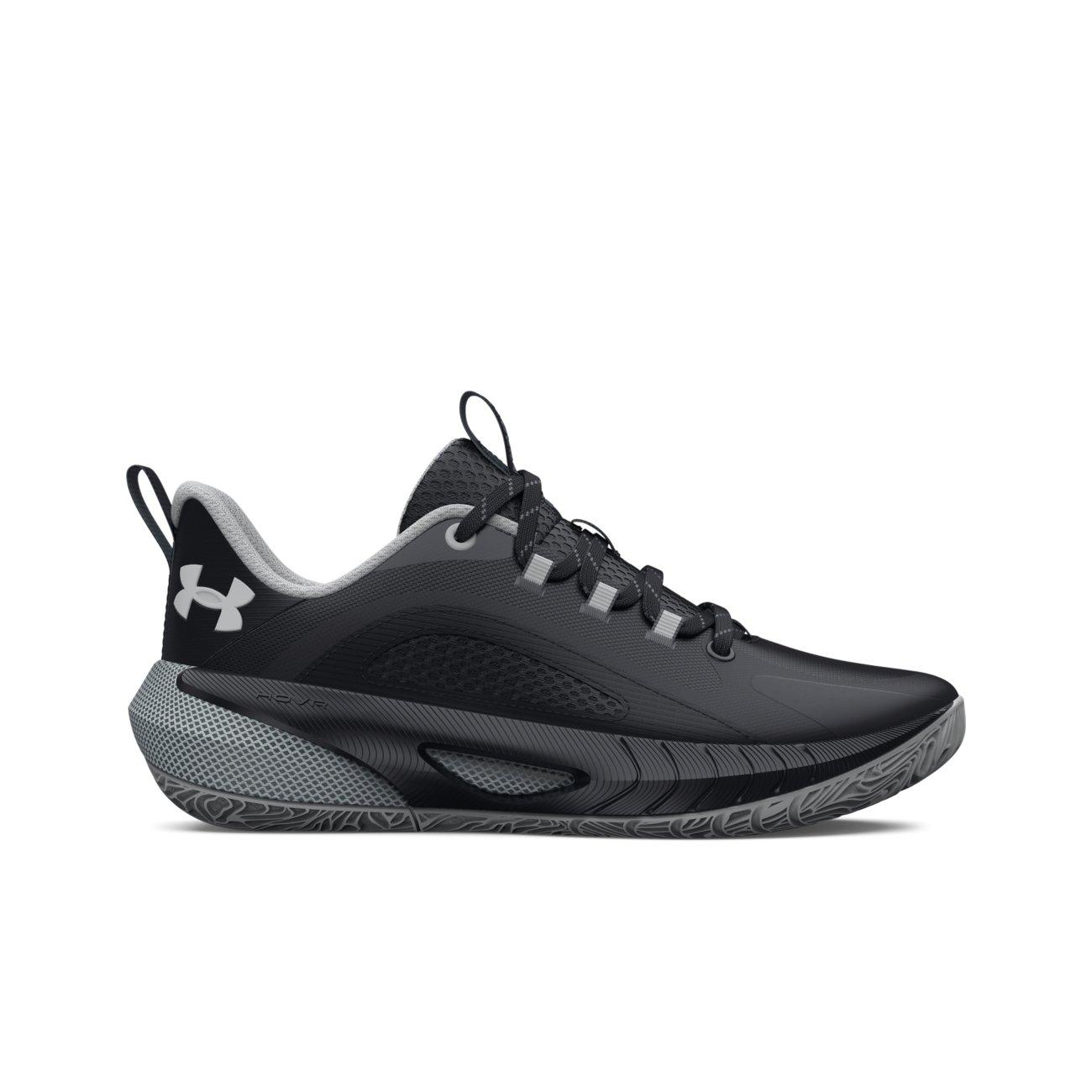 Under Armour HOVR Ascent 2 "Black/Pitch Gray" Women's Basketball Shoe - BLACK/GREY Thumbnail View 1