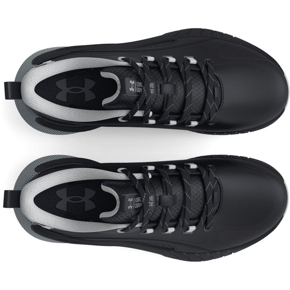 Under Armour HOVR Ascent 2 "Black/Pitch Gray" Women's Basketball Shoe - BLACK/GREY Thumbnail View 3
