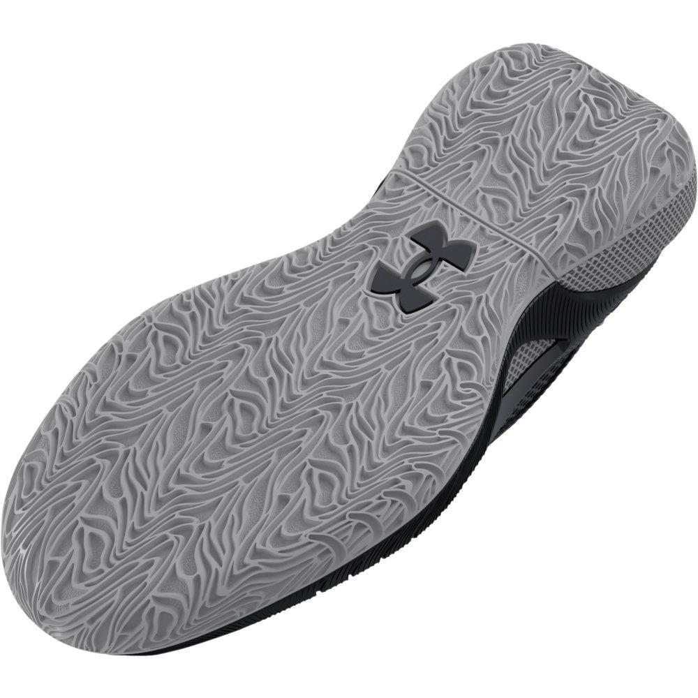 Under Armour HOVR Ascent 2 "Black/Pitch Gray" Women's Basketball Shoe - BLACK/GREY Thumbnail View 4