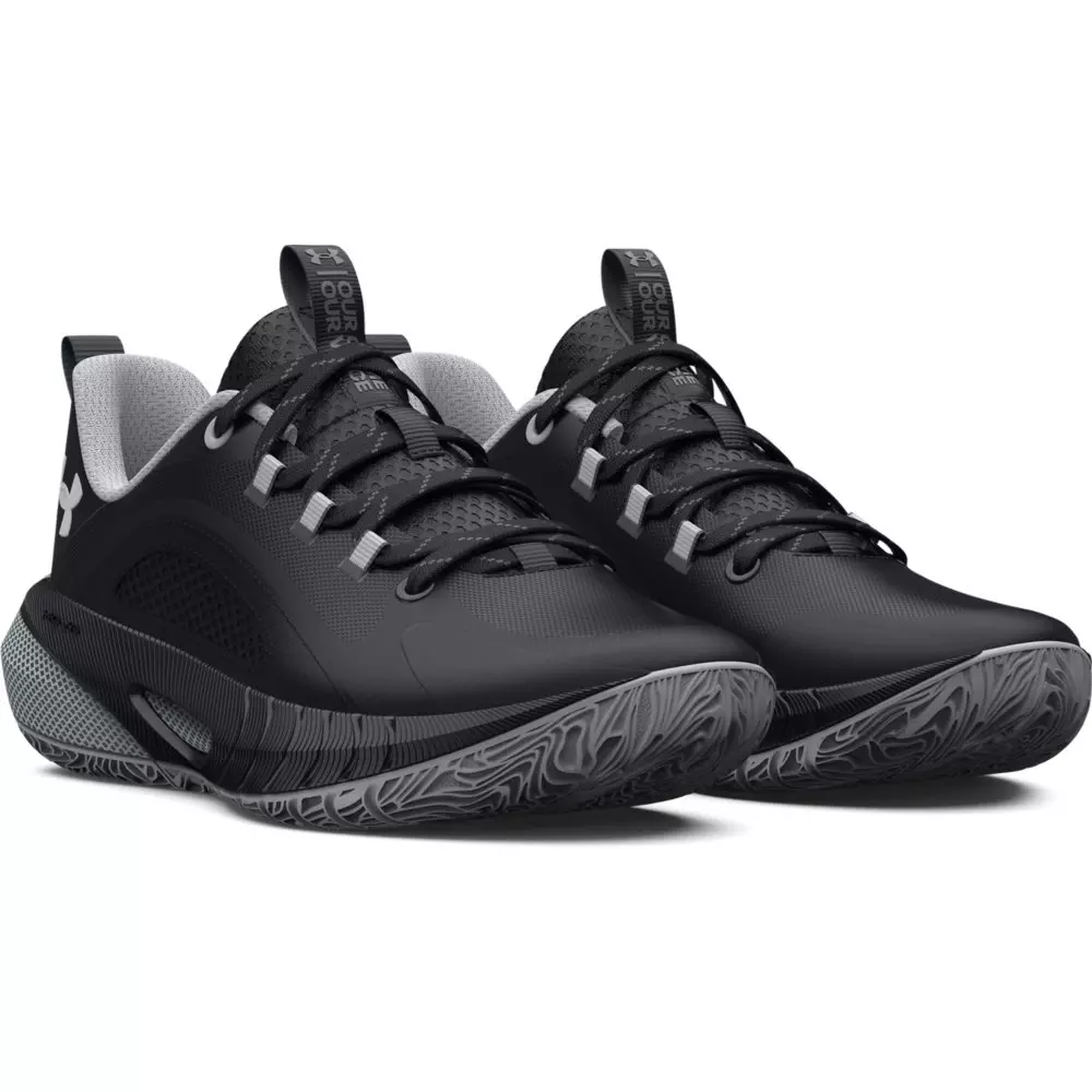 Under Armour HOVR Ascent 2 "Black/Pitch Gray" Women's Basketball Shoe - BLACK/GREY