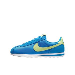 Nike Cortez "Photo Blue/White/Light Lemon Twist" Grade School Boys' Shoe