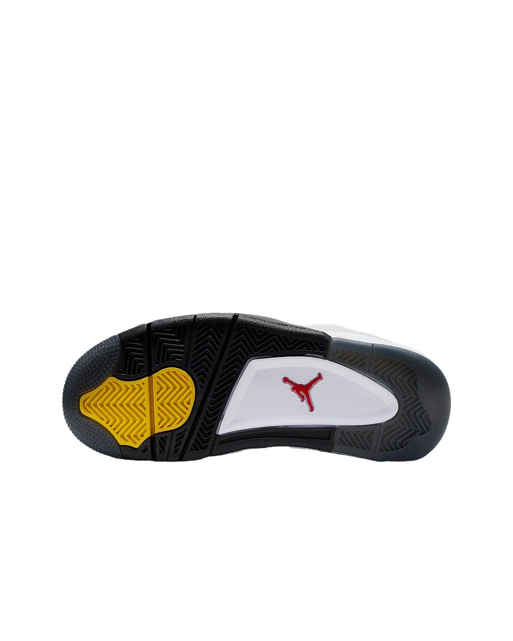 Jordan 4 RM Premium Grade School Boys' "White/Black/Smoke Grey/Fire Red" Shoe