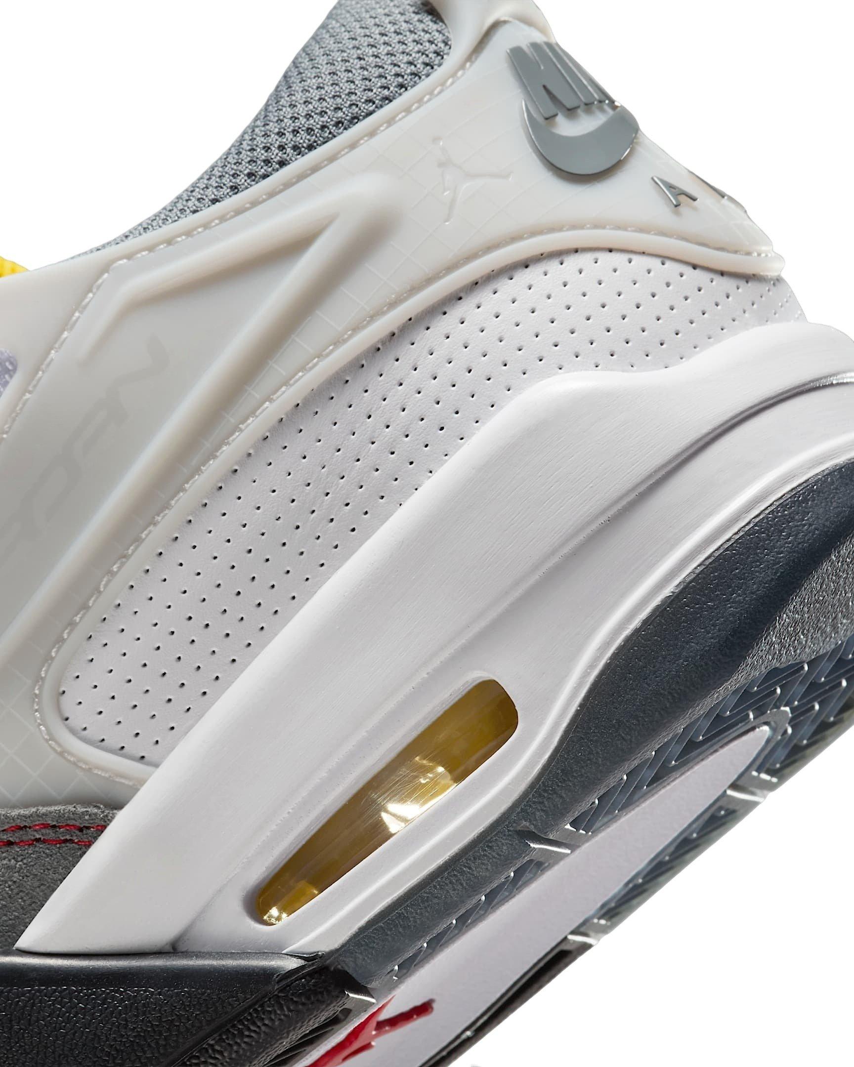 Jordan 4 RM Premium Grade School Boys' "White/Black/Smoke Grey/Fire Red" Shoe
