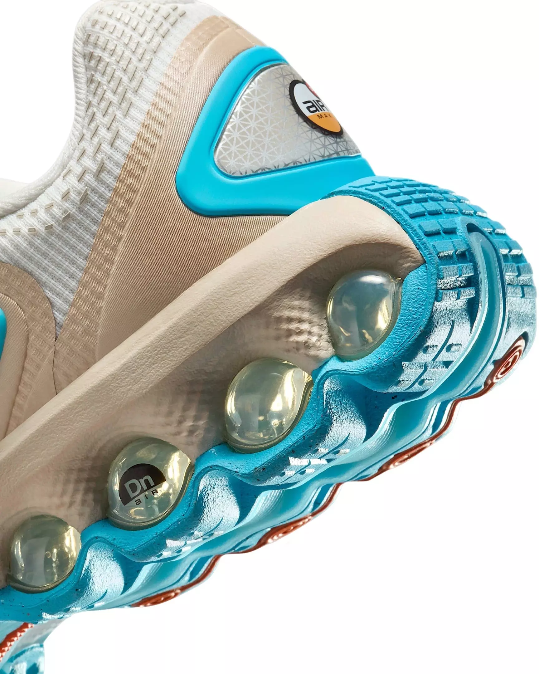 Nike Air Max Dn "Phantom/Sanddrift/Baltic Blue/Safety Orange" Preschool Boys' Shoe - PHANTOM/SANDDRIFT/BLUE/ORANGE