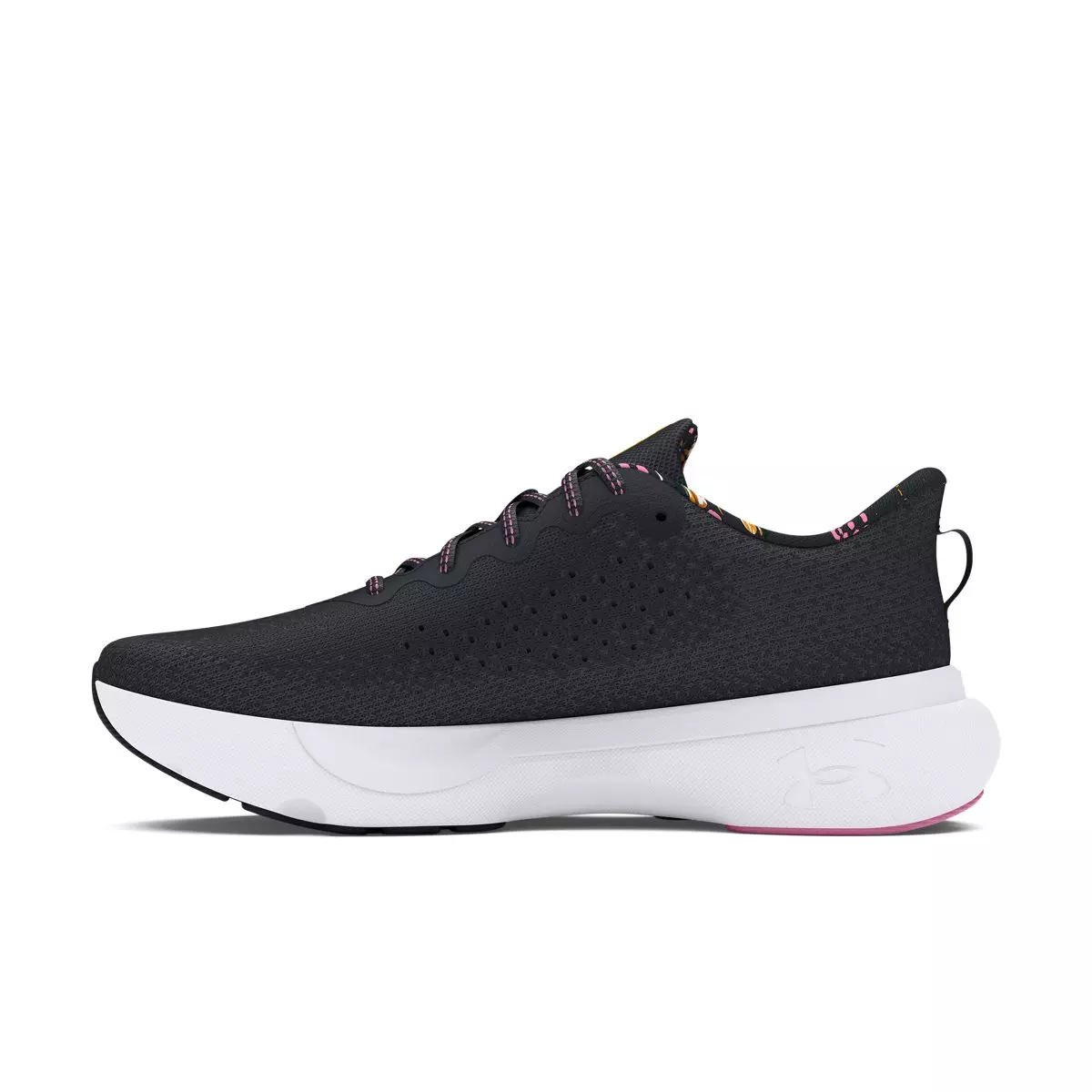 Under Armour Infinite Print "Black/Pink/White" Women's Running Shoe - BLACK/PINK/WHITE