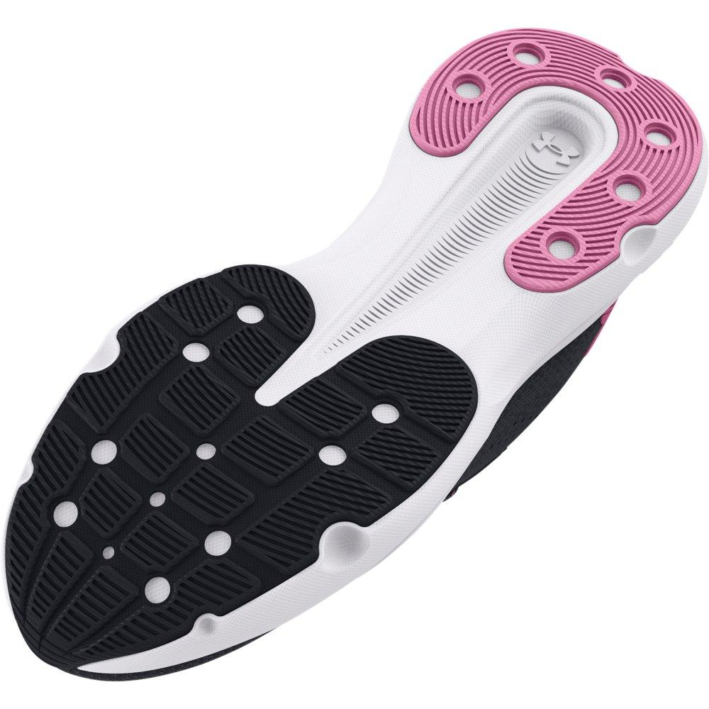 Under Armour Infinite Print "Black/Pink/White" Women's Running Shoe - BLACK/PINK/WHITE Thumbnail View 5