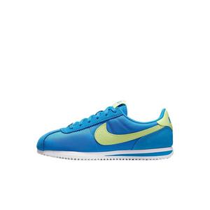 Nike Cortez "Photo Blue/White/Light Lemon Twist" Preschool Boys' Shoe