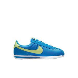 Nike Cortez "Photo Blue/White/Light Lemon Twist" Preschool Boys' Shoe