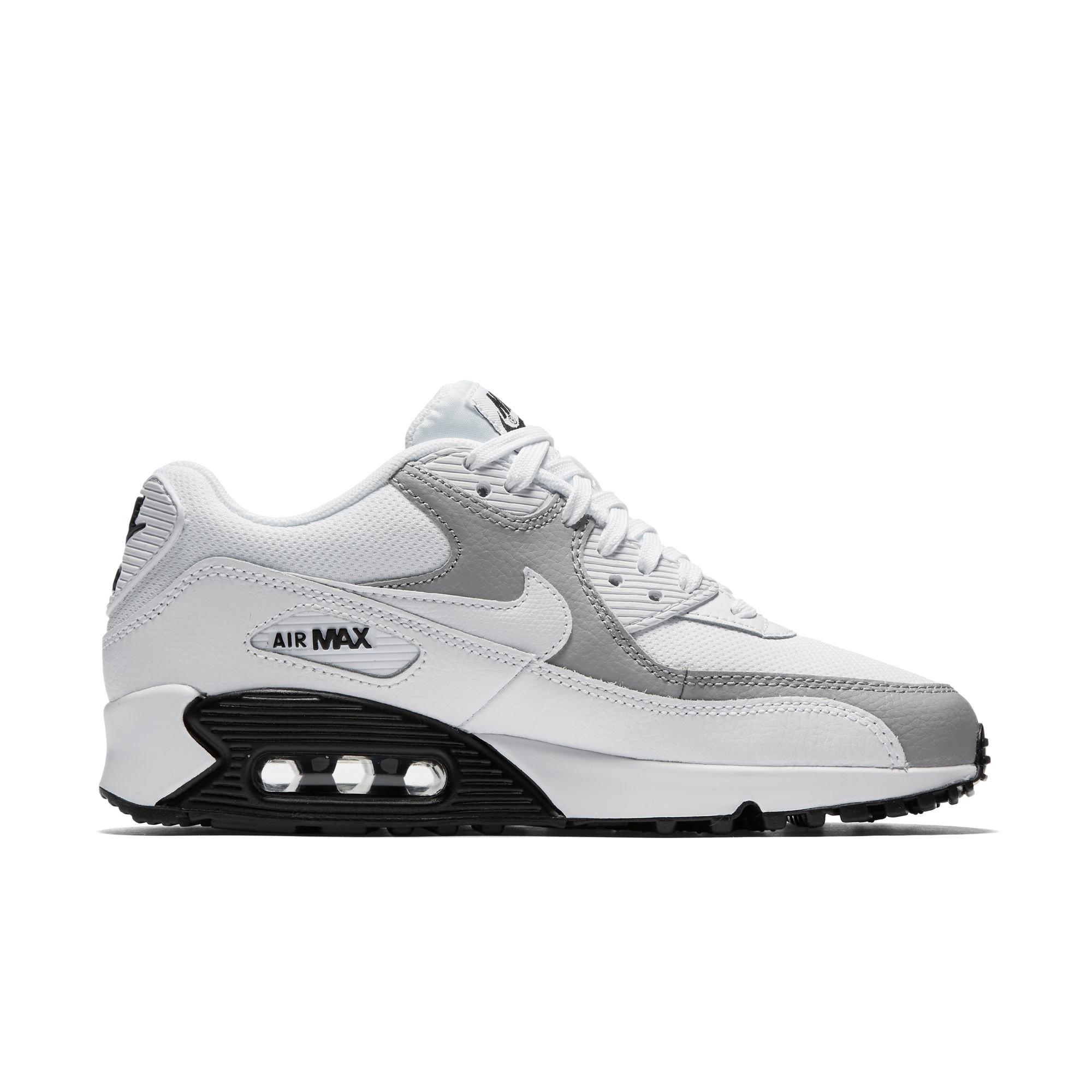 nike air max grey white black