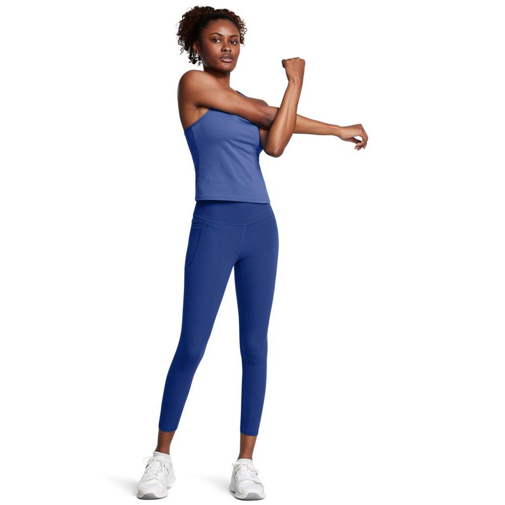 Under Armour Women's Motion Ankle Leggings​ - Blue - BLUE Thumbnail View 4