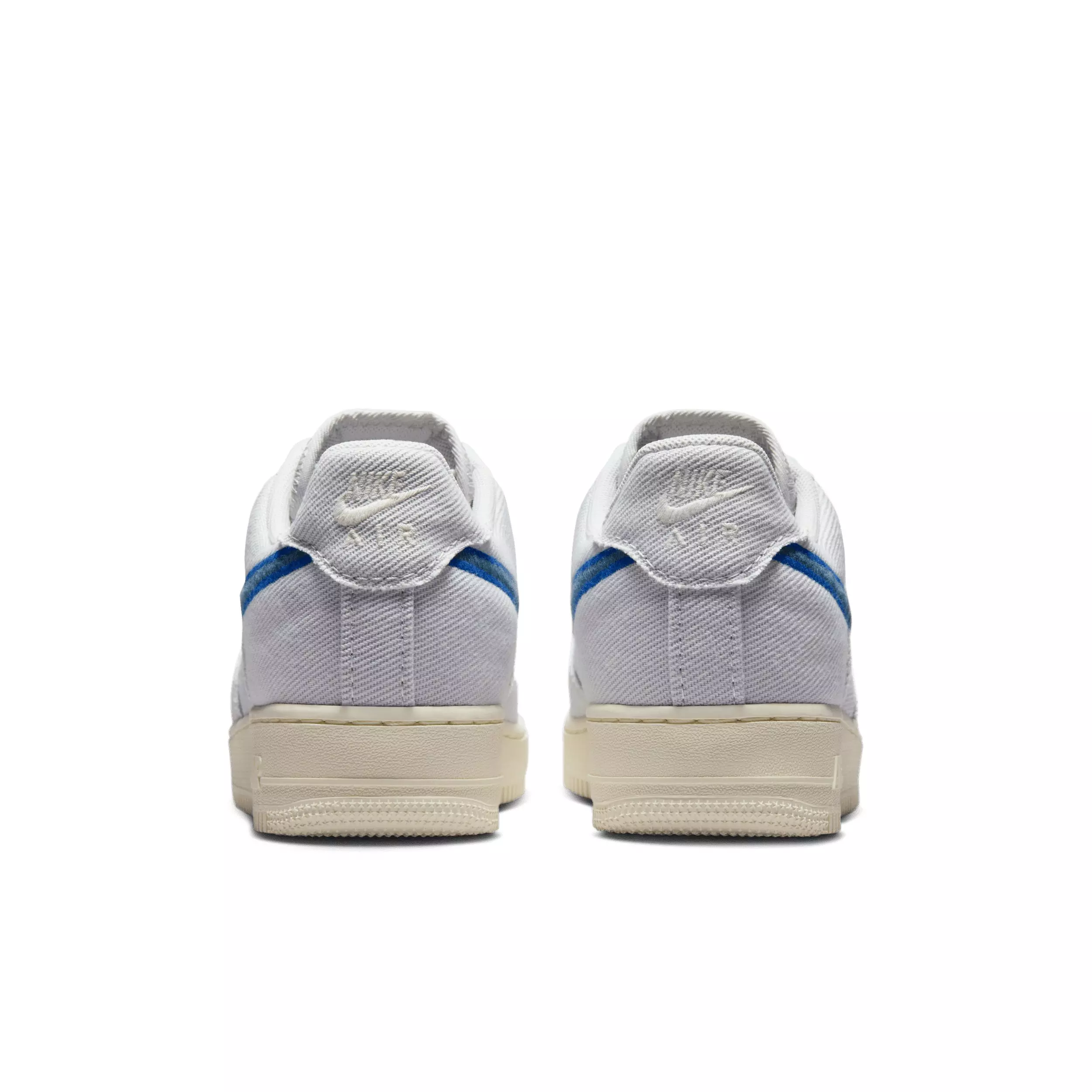 Nike Air Force 1 Low Canvas "Photon Dust/Game Royal/Pale Ivory/Smokey Blue" Men's Shoe - DUST/ROYAL/IVORY/BLUE