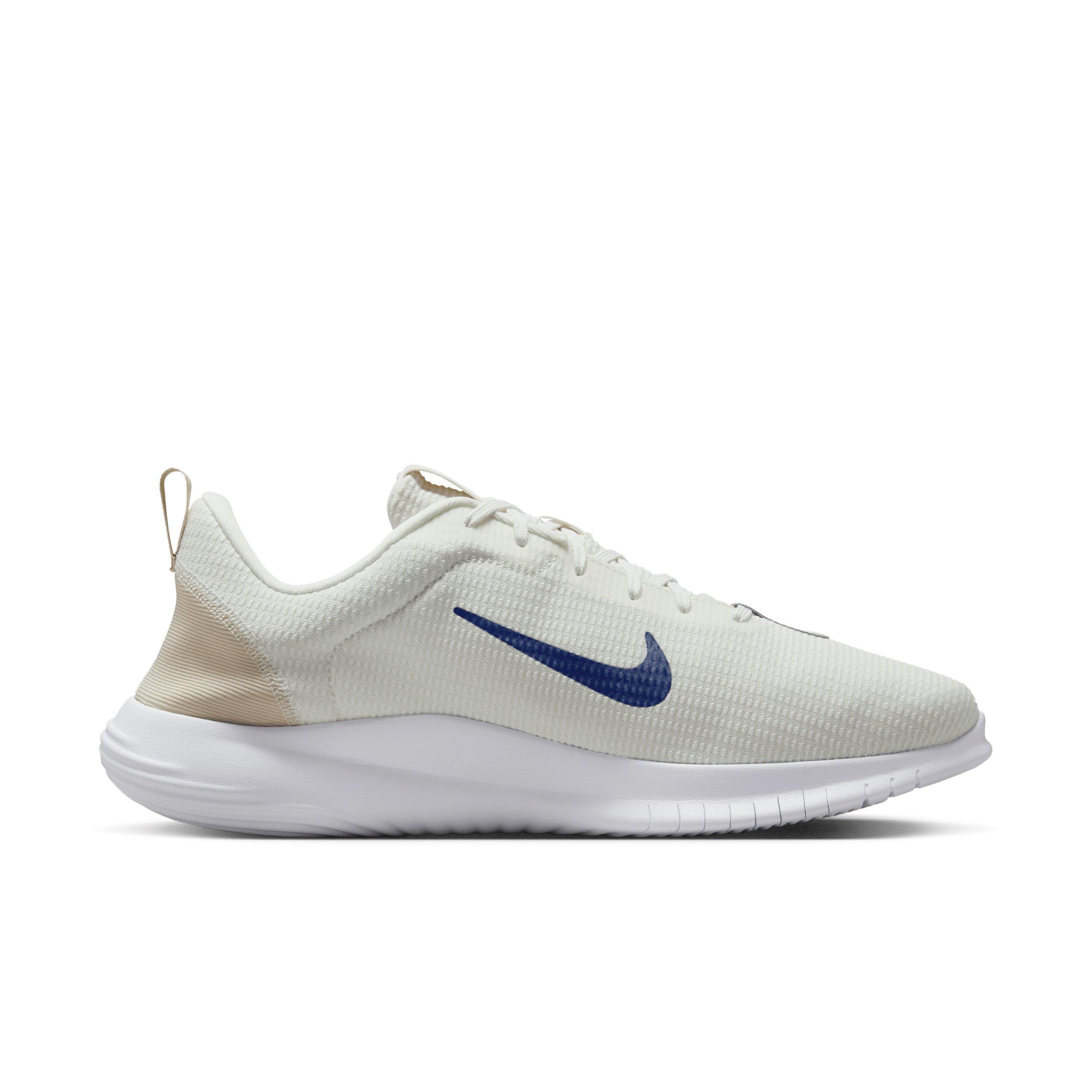 Nike Flex Experience Run 12 "Sail/Light Orewood Brown/Deep Royal Blue" Men's Wide Running Shoe - SAIL/LT BROWN/ROYAL Thumbnail View 1