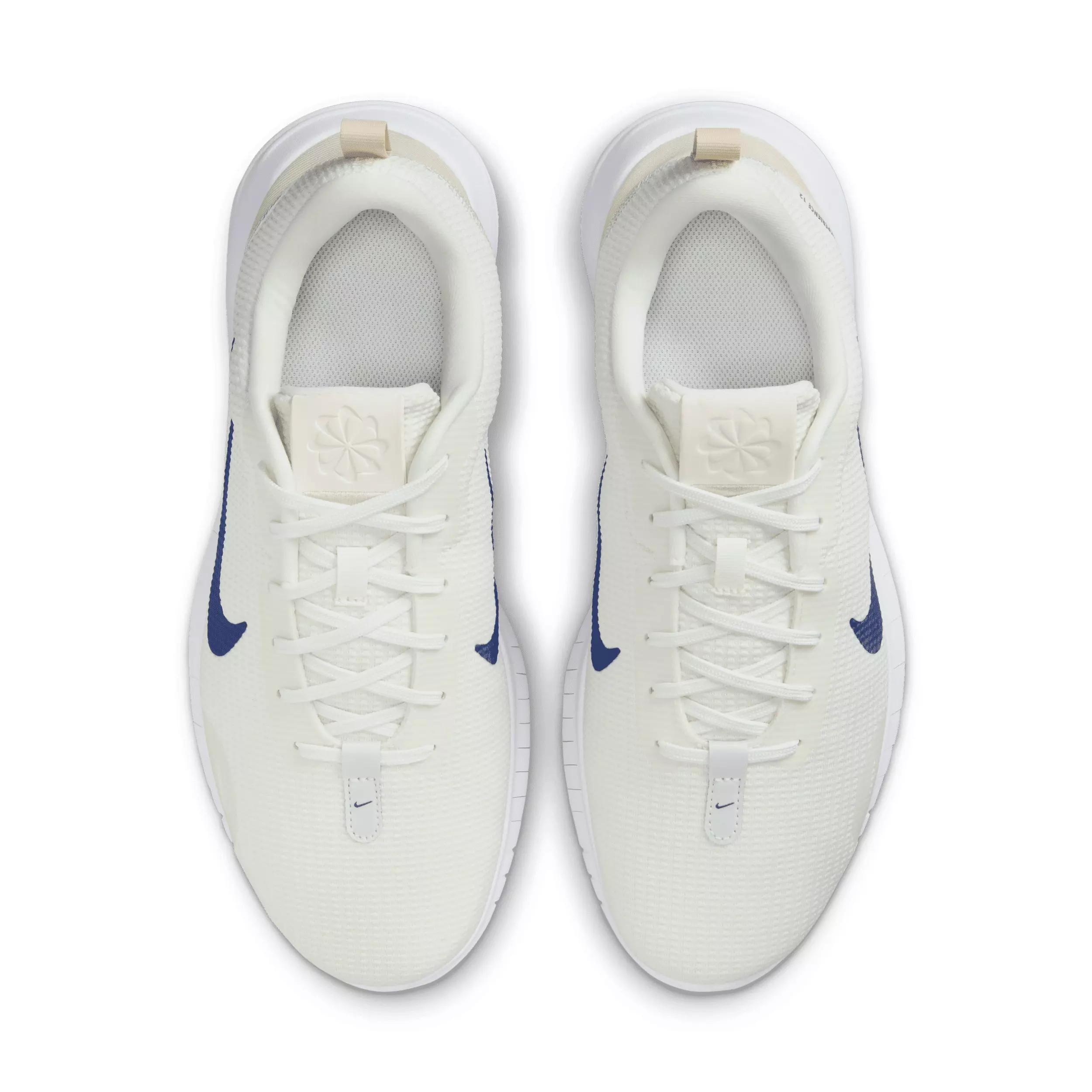 Nike Flex Experience Run 12 "Sail/Light Orewood Brown/Deep Royal Blue" Men's Wide Running Shoe - SAIL/LT BROWN/ROYAL