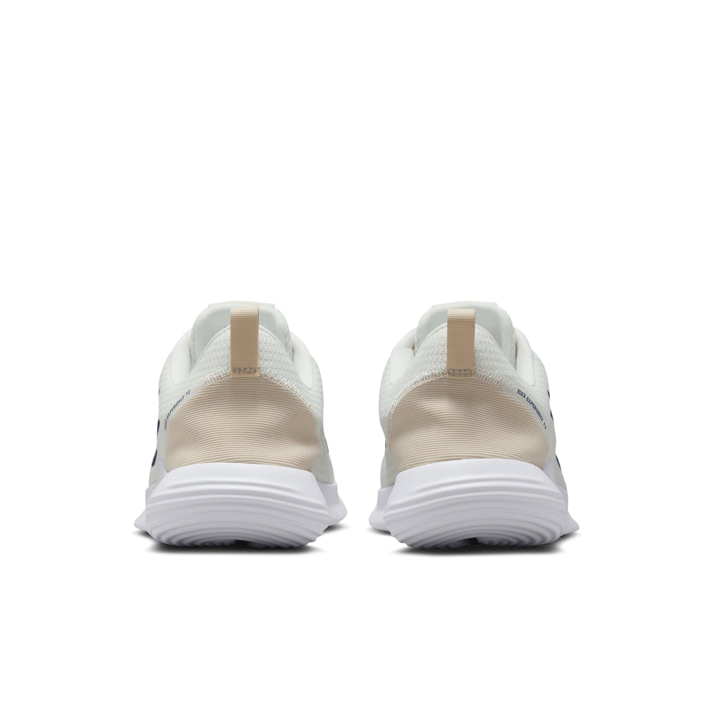 Nike Flex Experience Run 12 "Sail/Light Orewood Brown/Deep Royal Blue" Men's Wide Running Shoe - SAIL/LT BROWN/ROYAL Thumbnail View 5