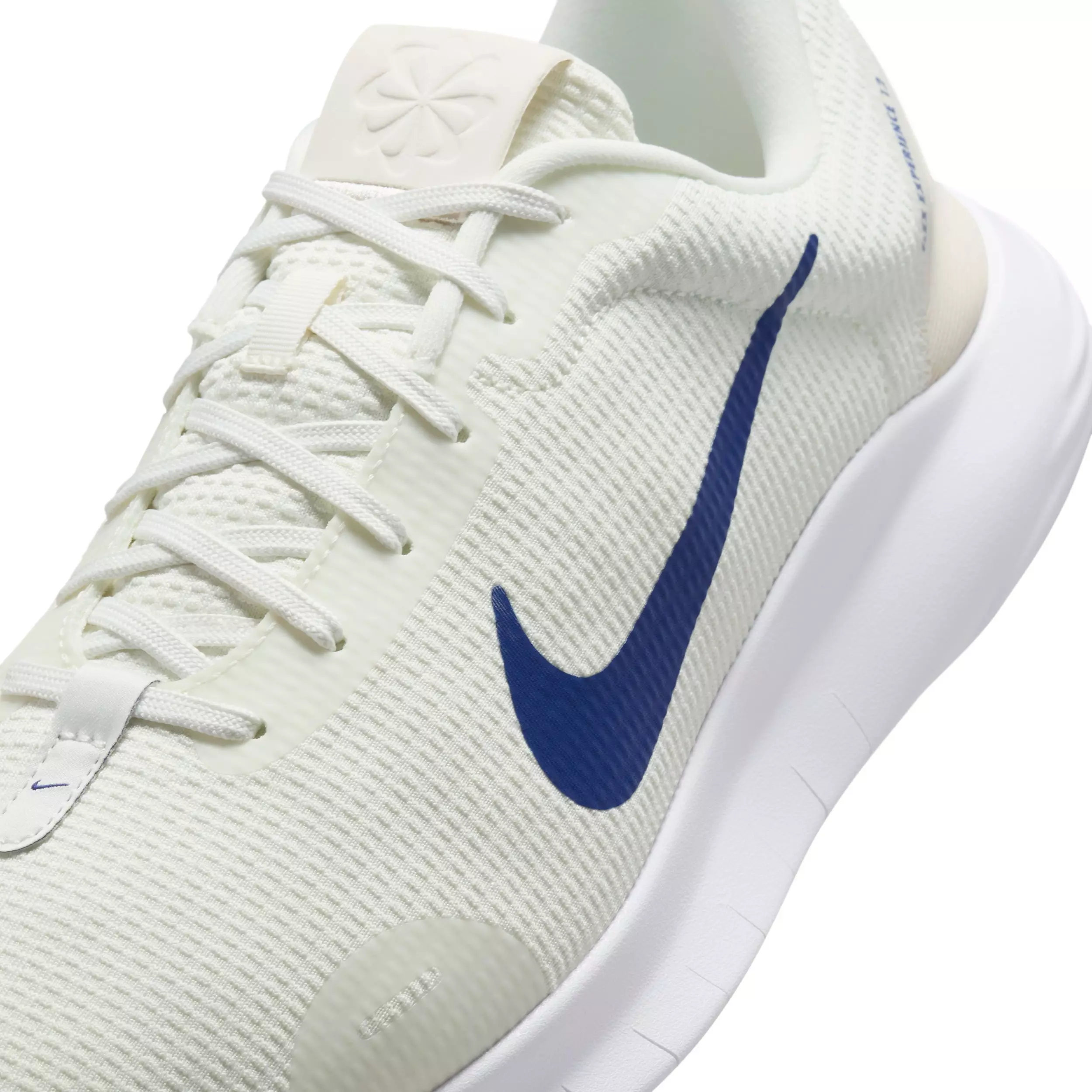 Nike Flex Experience Run 12 "Sail/Light Orewood Brown/Deep Royal Blue" Men's Wide Running Shoe - SAIL/LT BROWN/ROYAL