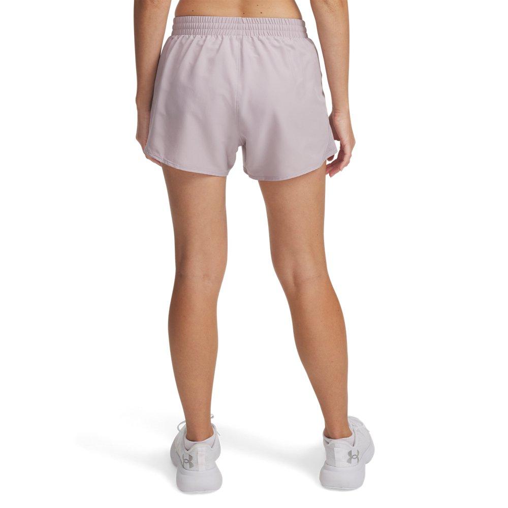 Under Armour Women's Fly-By 3" Shorts -Grey - GREY Thumbnail View 2