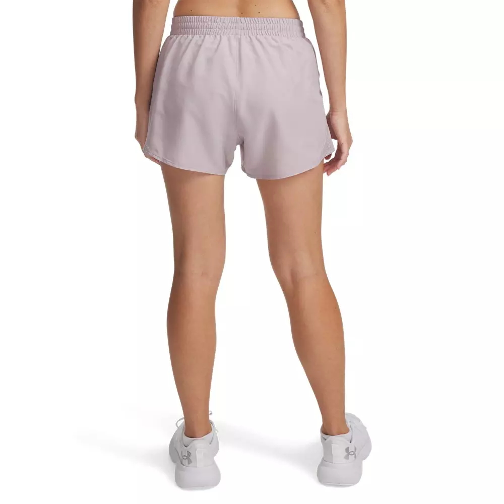 Under Armour Women's Fly-By 3" Shorts -Grey - GREY