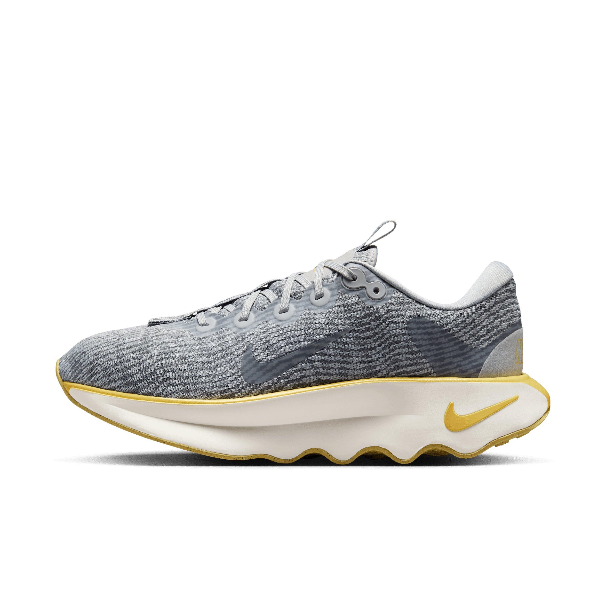 Nike Motiva "Light Smoke Grey/Smoke Grey/Saturn Gold/Light Smoke Grey" Men's Walking Shoe - LT GREY/GREY/GOLD/LT GREY Thumbnail View 2