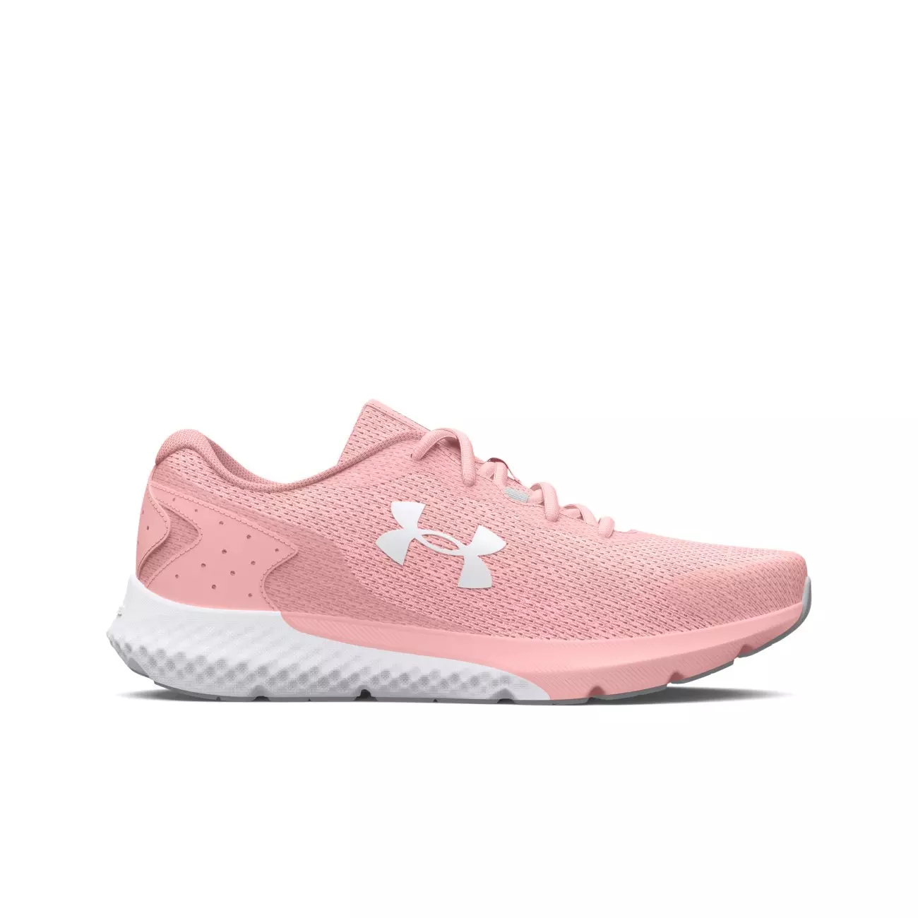 Under Armour Charged Rogue 3 Knit "Pink Fizz / White" Women's Running Shoe - PINK/WHITE
