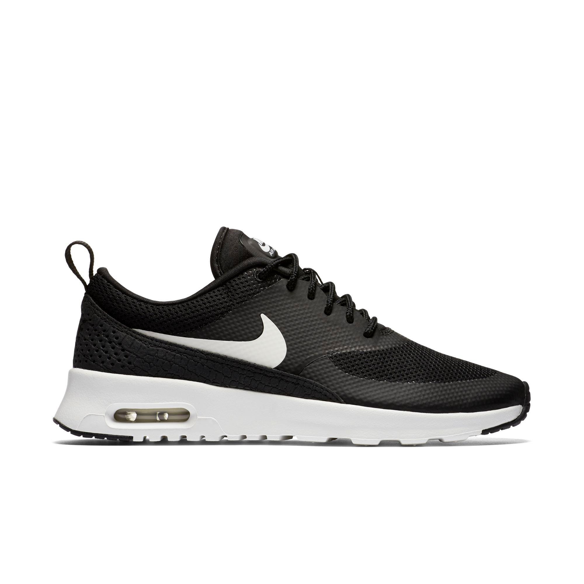 womens nike air max thea running shoes black