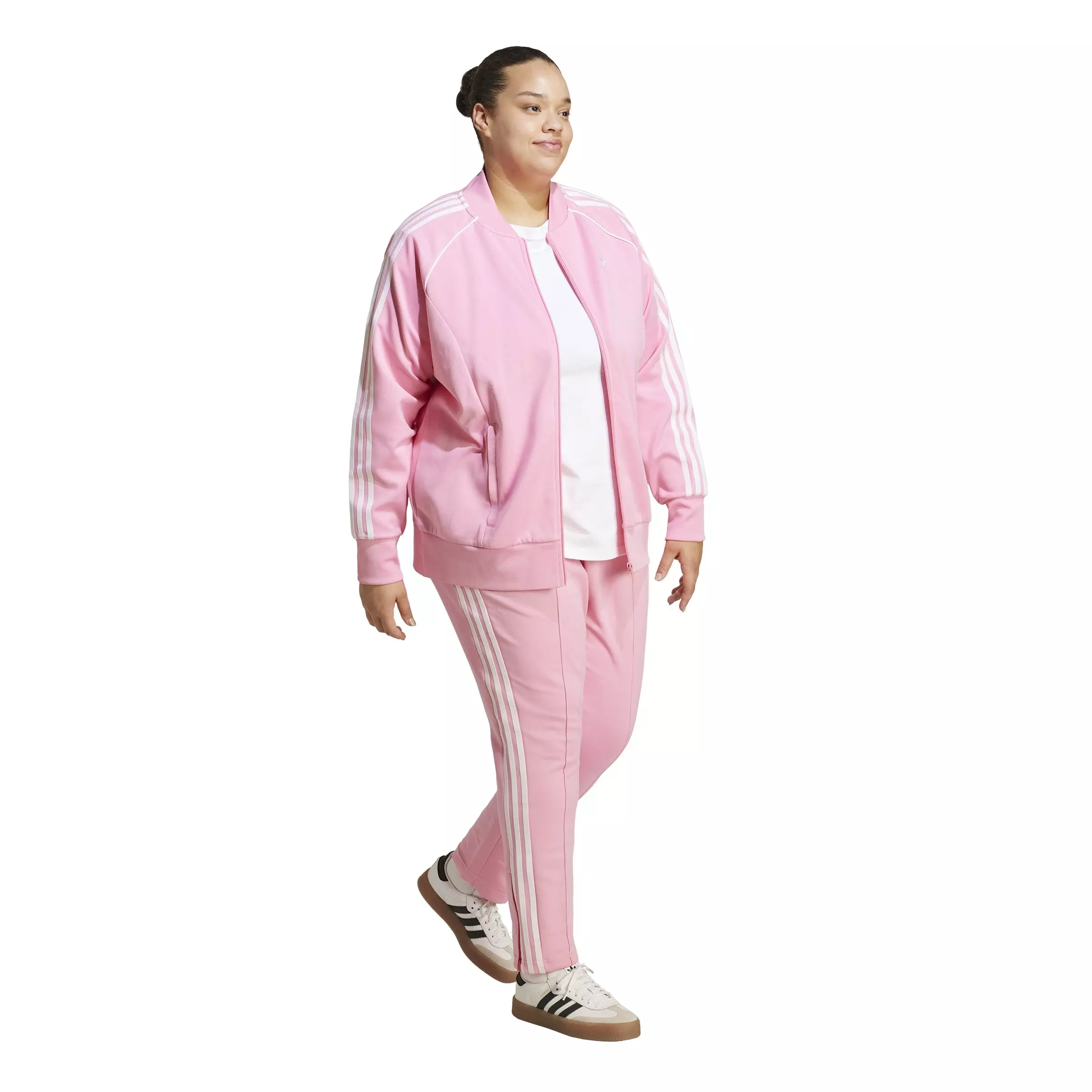 adidas Women's Originals Adicolor Track SST Tracksuit Bottoms - Pink - PINK