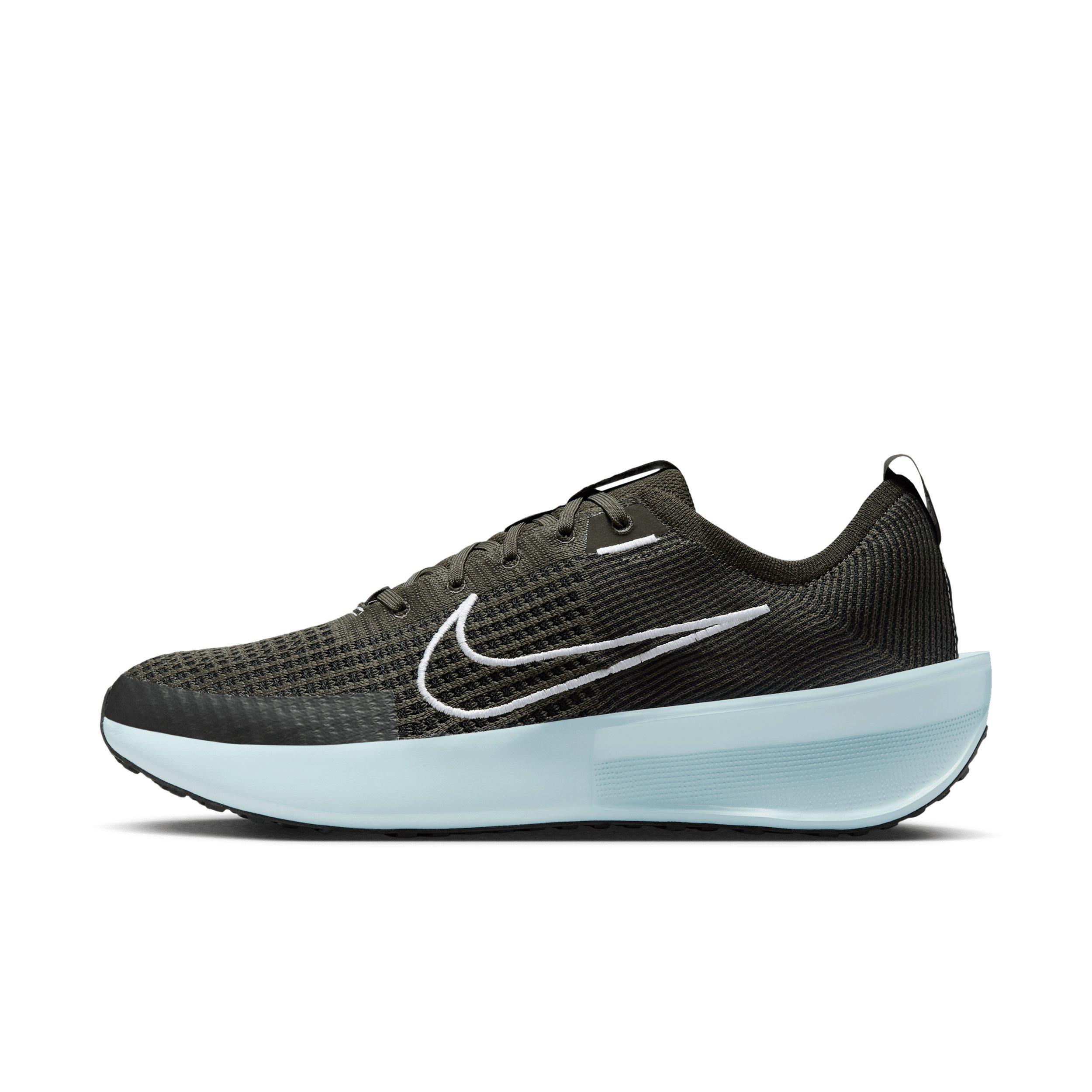 Nike Interact Run "Sequoia/Black/Glacier Blue/White" Men's Running Shoe - SEQUOIA/BLACK/BLUE/WHITE Thumbnail View 2