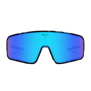 Blenders Youth Eclipse Small Blue Print Sunglasses - BLUE