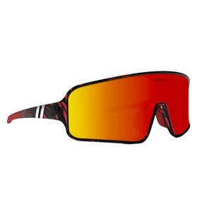 Blenders Youth Eclipse Small Red Print Sunglasses - RED